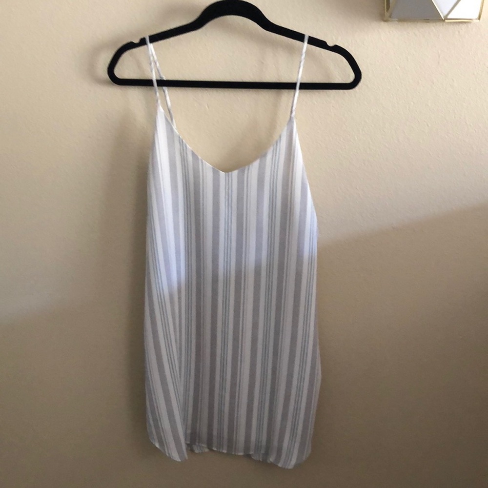 Olivaceous mini dress